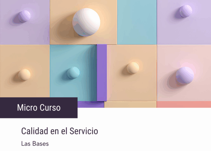 Calidad en el servicio, las bases